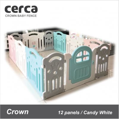 Cerca - Crown Baby Fence (Candy/White)